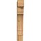 Ekena Millwork Merced Block Rough Sawn Bracket, Western Red Cedar, 4"W x 14"D x 26"H BKT04X14X26MRC05RWR - alternate 3